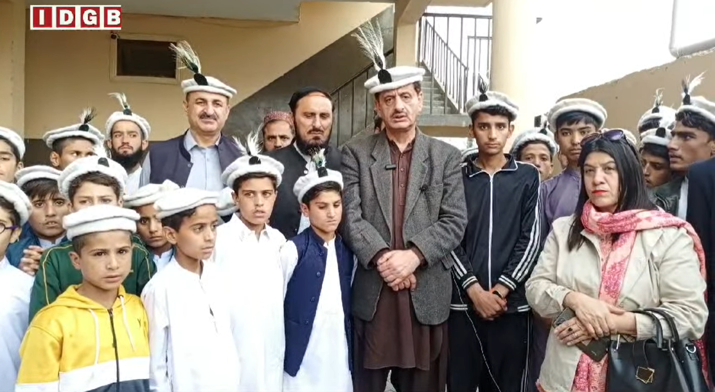 گلگت:معاون خصوصی برائے اطلاعات ایمان شاہ اور ڈپٹی سیکریٹری محکمہ اطلاعات احسان اللہ نے خبیب فاونڈیشن کے ضلعی ادارے خبیب کالج کا دورہ کیا