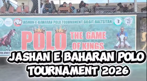 Gilgit. The Jashan-e-Baharan Polo Tournament 2026 kicked off today at the Wahab Shaheed Polo Ground