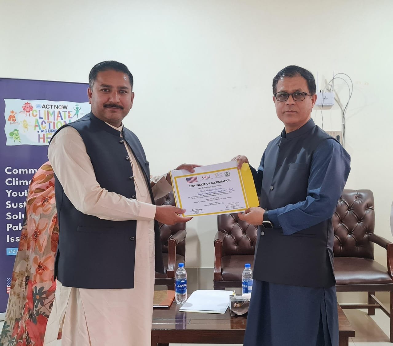 موسمی تبدیلیوں کے اثرات کے حوالے سے اساتذہ اور طلبہ کو آگاہی فراہم کرنے کے لئے اس کو نصاب تعلیم کا حصہ بنائینگے 