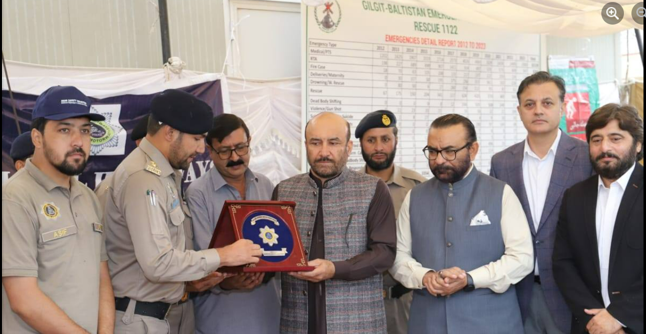 گلگت بلتستان ڈیزاسٹرمنیجمنٹ اتھارٹی اور گلاف ٹو پراجیکٹ کے اشتراک سے قدرتی آفات سے بچاؤ کے عالمی دن کی مناسب سے شاندار تقریب کا انعقاد