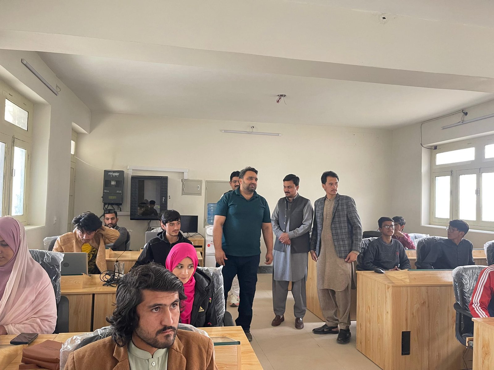 *DELEGATION FROM PRIME MINISTER'S OFFICE VISITS TVET INSTITUTES IN SKARDU*