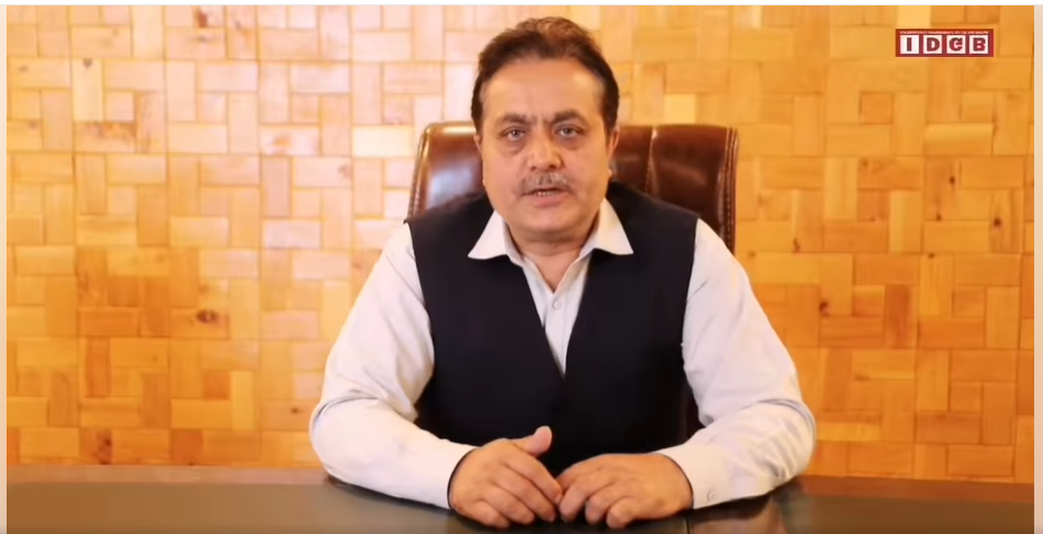  گلگت۔ ڈائریکٹر ٹوریزم گلگت بلتستان اقبال حسین Intangible Cultural Heritage کے حوالے سے گفتگو کررہے ہیں۔