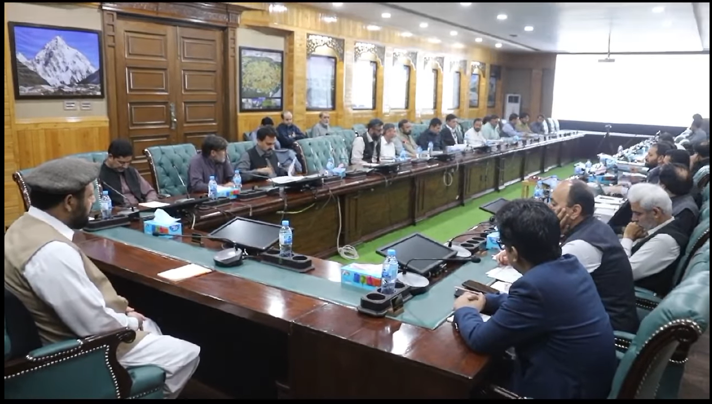 وزیر اعلیٰ گلگت بلتستان حاجی گلبر خان کے زیر صدارت گلگت بلتستان ڈویلپمنٹ ورکنگ پارٹی کے پہلے اجلاس میں محکمہ برقیات کے 7منصوبوں کی منظوری دی