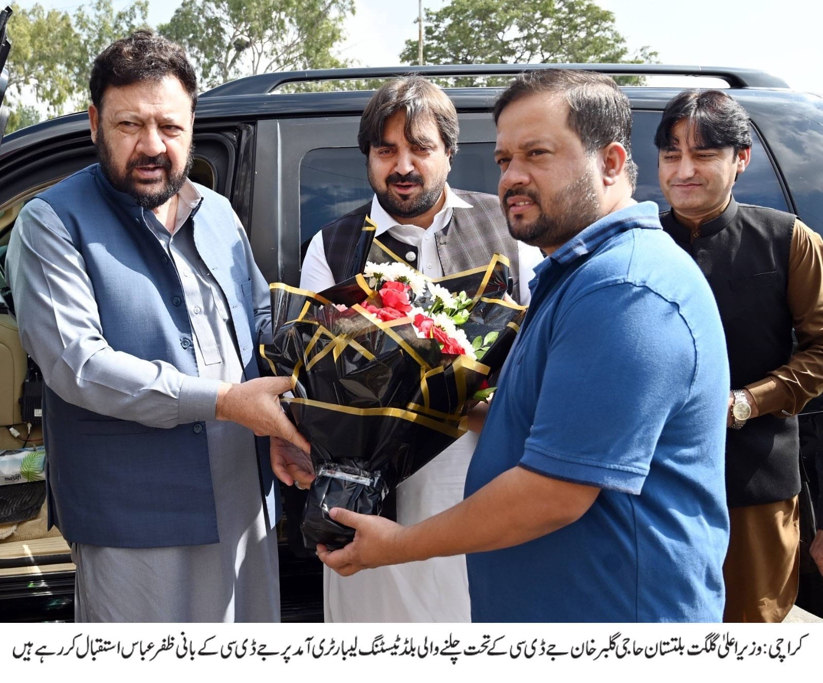 کراچی۔ وزیر اعلیٰ گلگت  بلتستان حاجی گلبر خان نے جے ڈی سی کے تحت بلڈ ٹیسٹنگ لیبارٹری اور مختلف امراض کی تشخیص (Diagnostic Center) کے دورے کے موقع پر جے ڈی سی فاؤنڈیشن کی جانب سے خون کے مہنگے ٹیسٹ مفت کرنے کیلئے لیبارٹریز کا قیام اور ڈائیگنوسٹک سنٹر کو انس