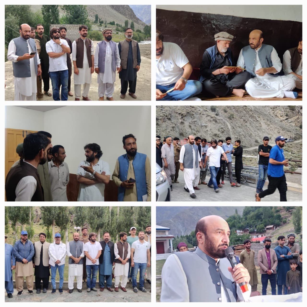 High-Level Delegation Visits Flood-Affected Villages in Astore