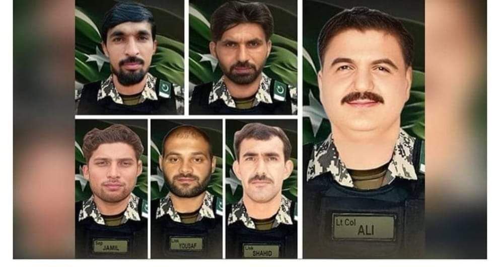 وزیر اعلی گلگت بلتستان حاجی گلبر خان نے وزیرستان میں دہشت گردوں کے ساتھ بہادری سے مقابلہ کرتے ہوئے جام شہادت نوش کرنے والے لیفٹیننٹ کرنل محمد علی شوکت کے ہمراہ چار جوانوں کی شہادت پر خراج عقیدت پیش