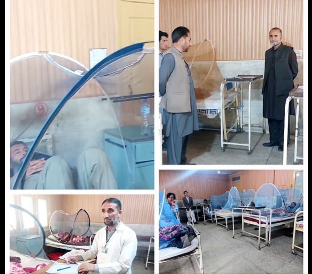 چلاس سیکرٹری صحت دلدار احمد ملک اور ڈویژنل ڈائریکٹر ڈاکٹر شکیل احمد کے واضح احکامات کی روشنی میں میڈیکل سپریٹینڈنٹ ریجنل ہیڈ کوارٹر ہسپتال چلاس ڈاکٹر شکور احمد نے ہسپتال میں ڈینگی وائرس کی سیمپلنگ کے لیے ٹیم ترتیب دی